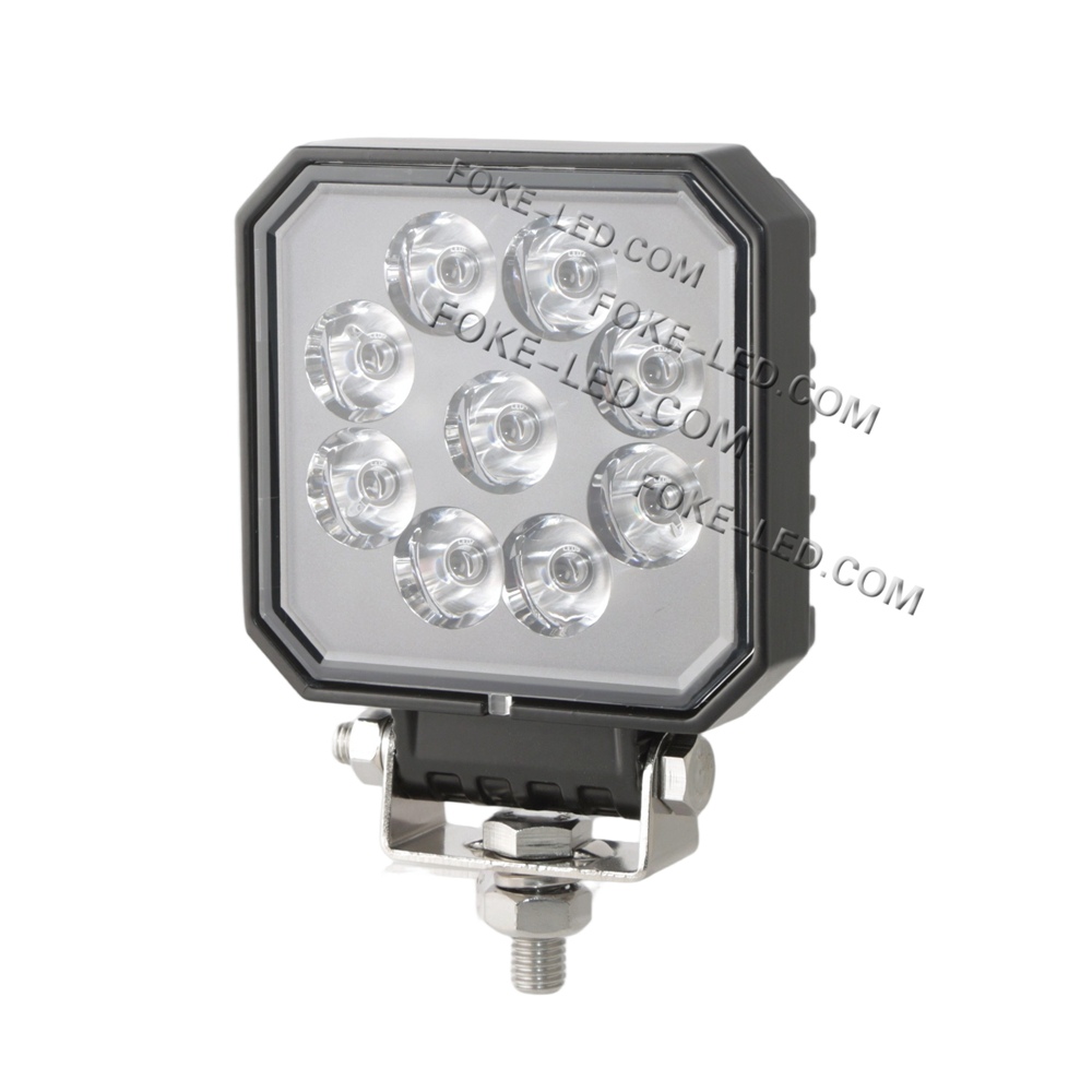 27 Watt 4 inch Square LED Work Lamp - Spot